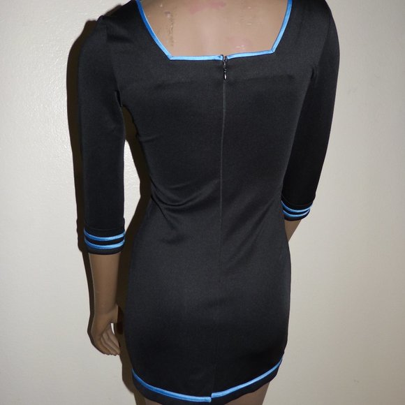 NIKIBIKI BLACK MINI DRESS SZ S NWT - Picture 6 of 14